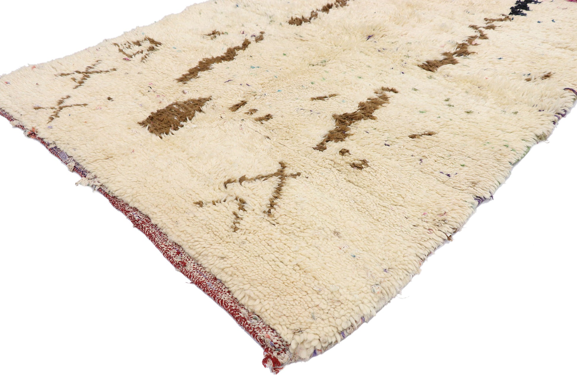 4 x 5 Vintage Moroccan Azilal Rug 21071