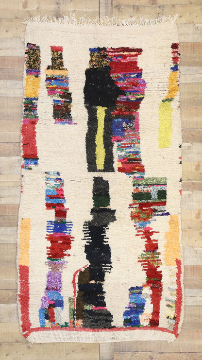 4 x 7 Vintage Moroccan Azilal Rug 21072