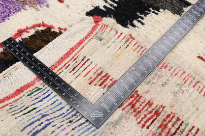 4 x 7 Vintage Moroccan Azilal Rug 21072