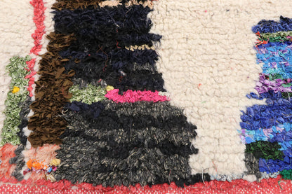 4 x 7 Vintage Moroccan Azilal Rug 21072