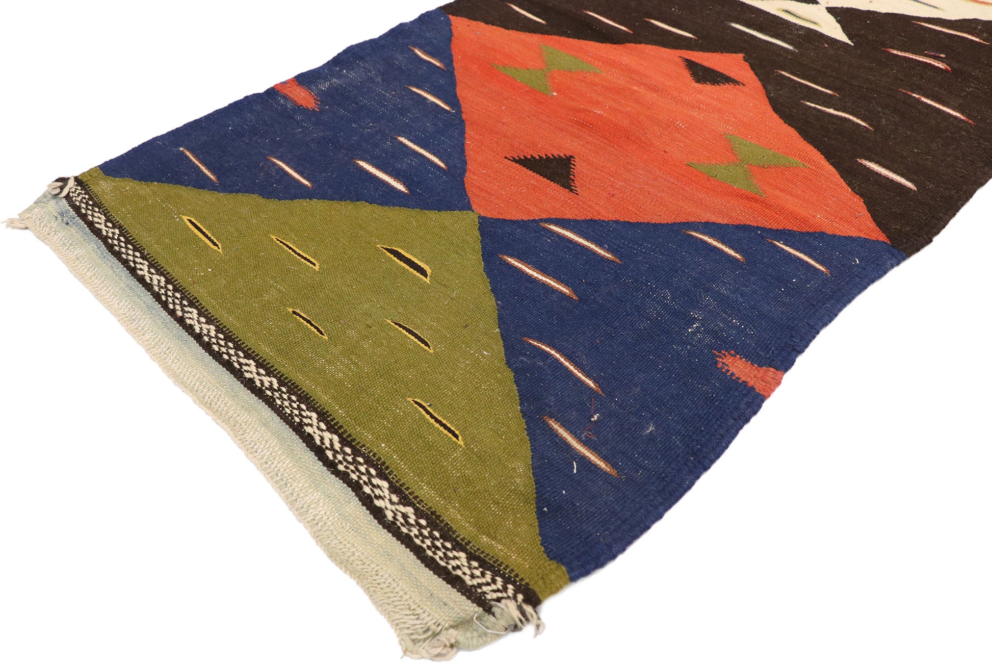 2 x 8 Vintage Kilim Runner 21074