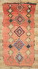 4 x 8 Vintage Moroccan Runner 21076