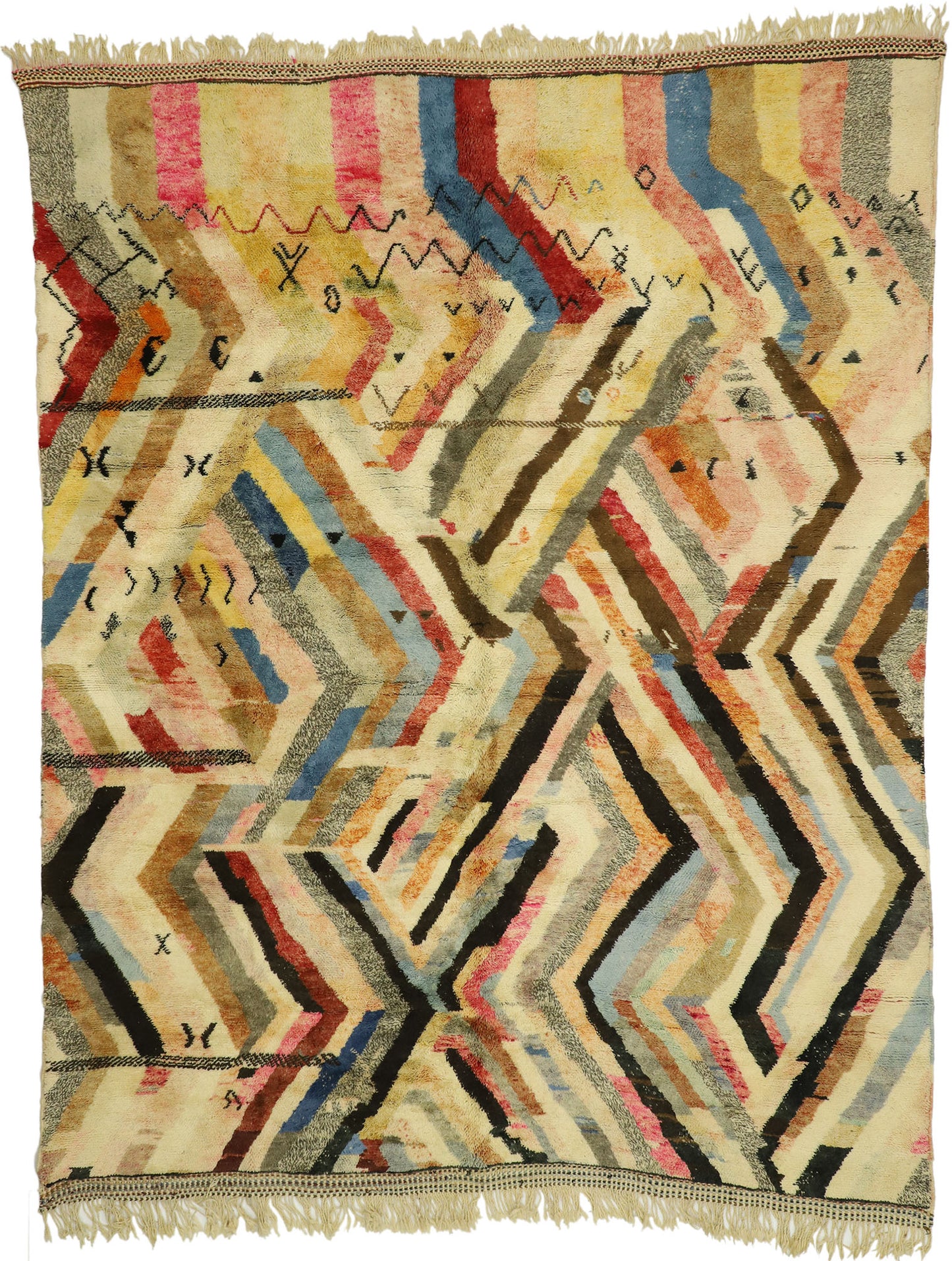 10 x 13 Contemporary Moroccan Rug 21077