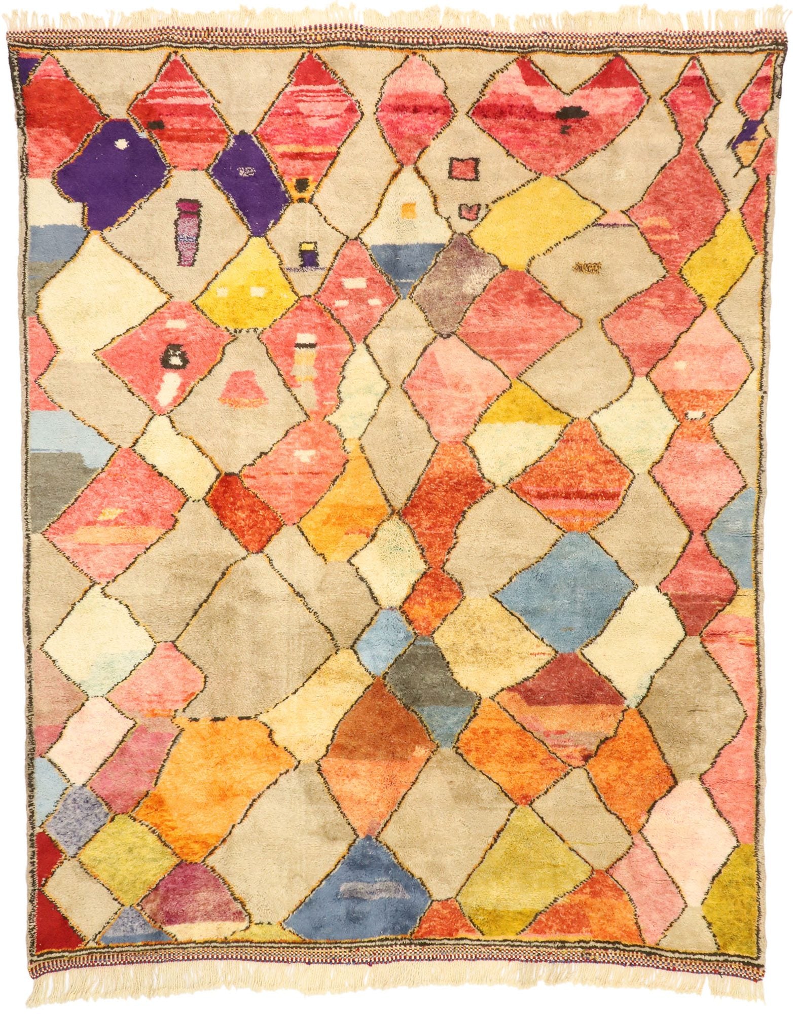 10 x 13 Contemporary Moroccan Rug 21079