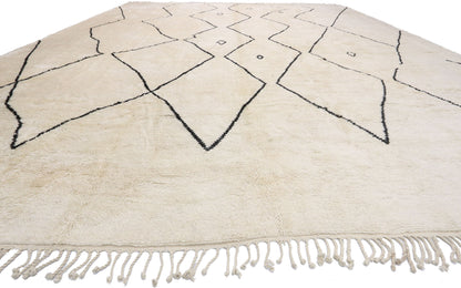 17 x 20 Contemporary Oversized Moroccan Rug 21086