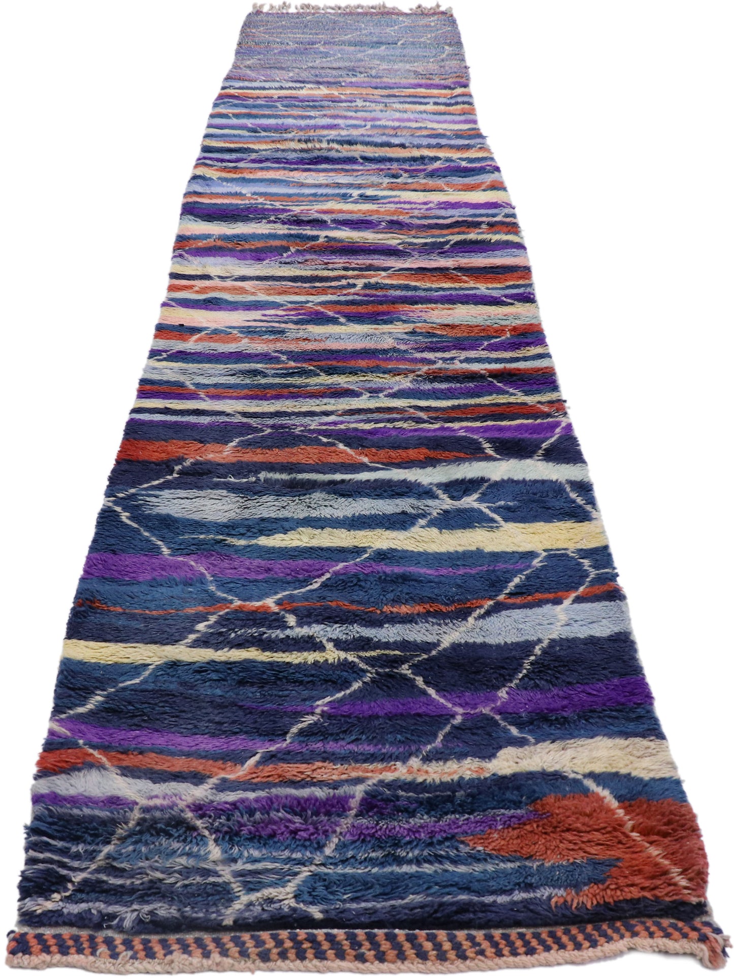 3 x 14 Colorful Moroccan Runner 21093