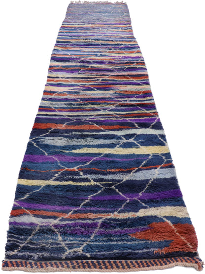 3 x 14 Colorful Moroccan Runner 21093