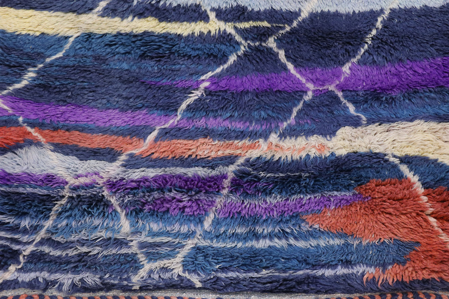 3 x 14 Colorful Moroccan Runner 21093