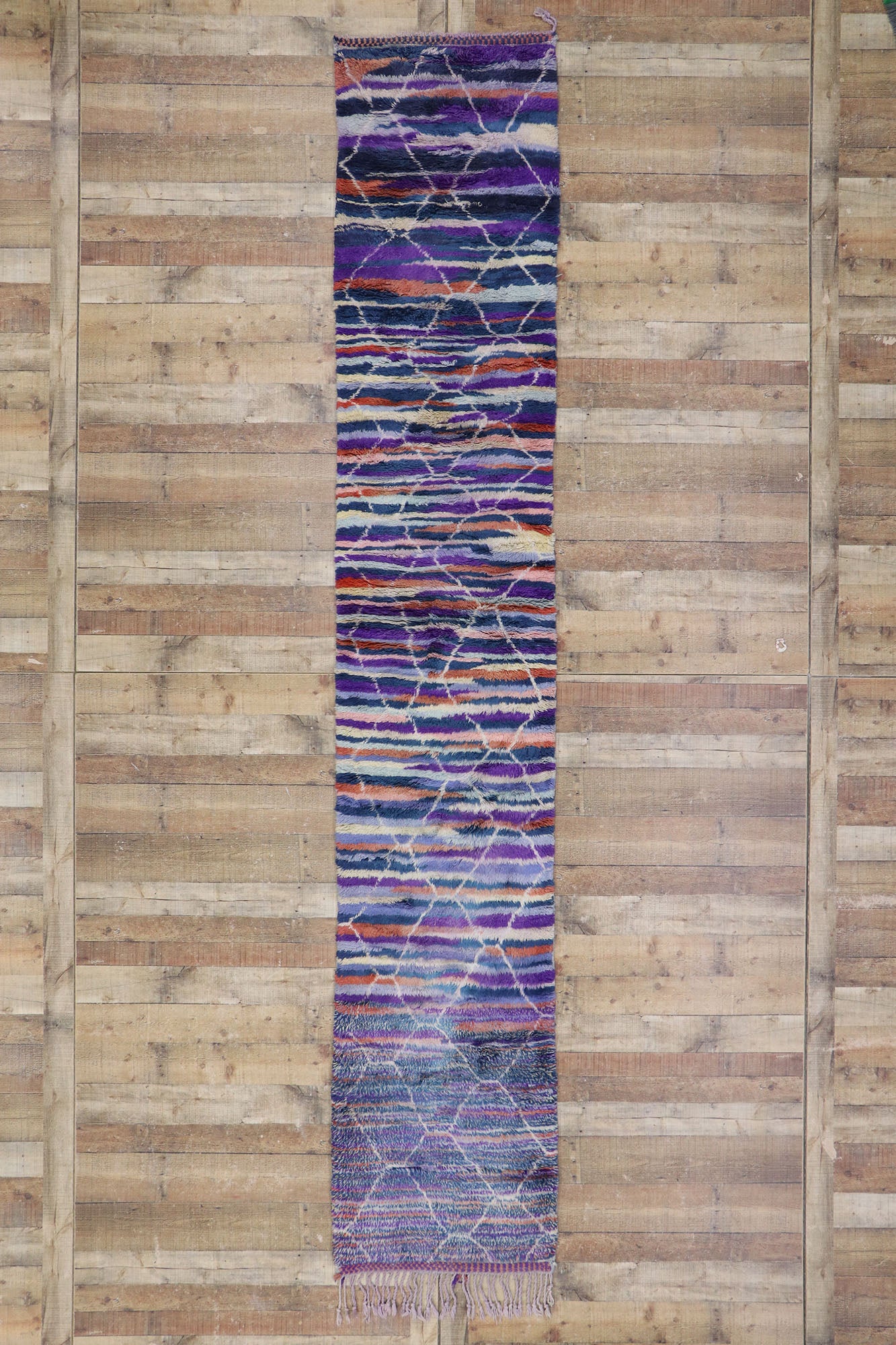 3 x 14 Colorful Moroccan Runner 21094