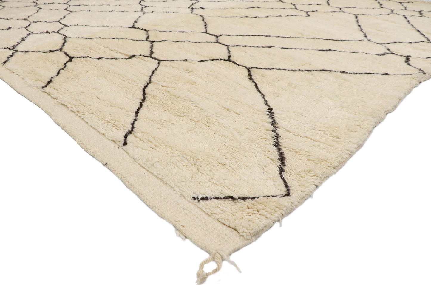 10 x 12 Organic Modern Moroccan Rug 21097