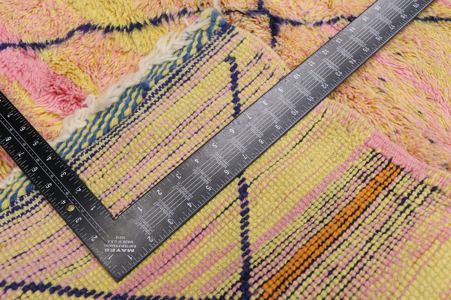 3 x 12 Colorful Beni Mrirt Moroccan Rug 21111