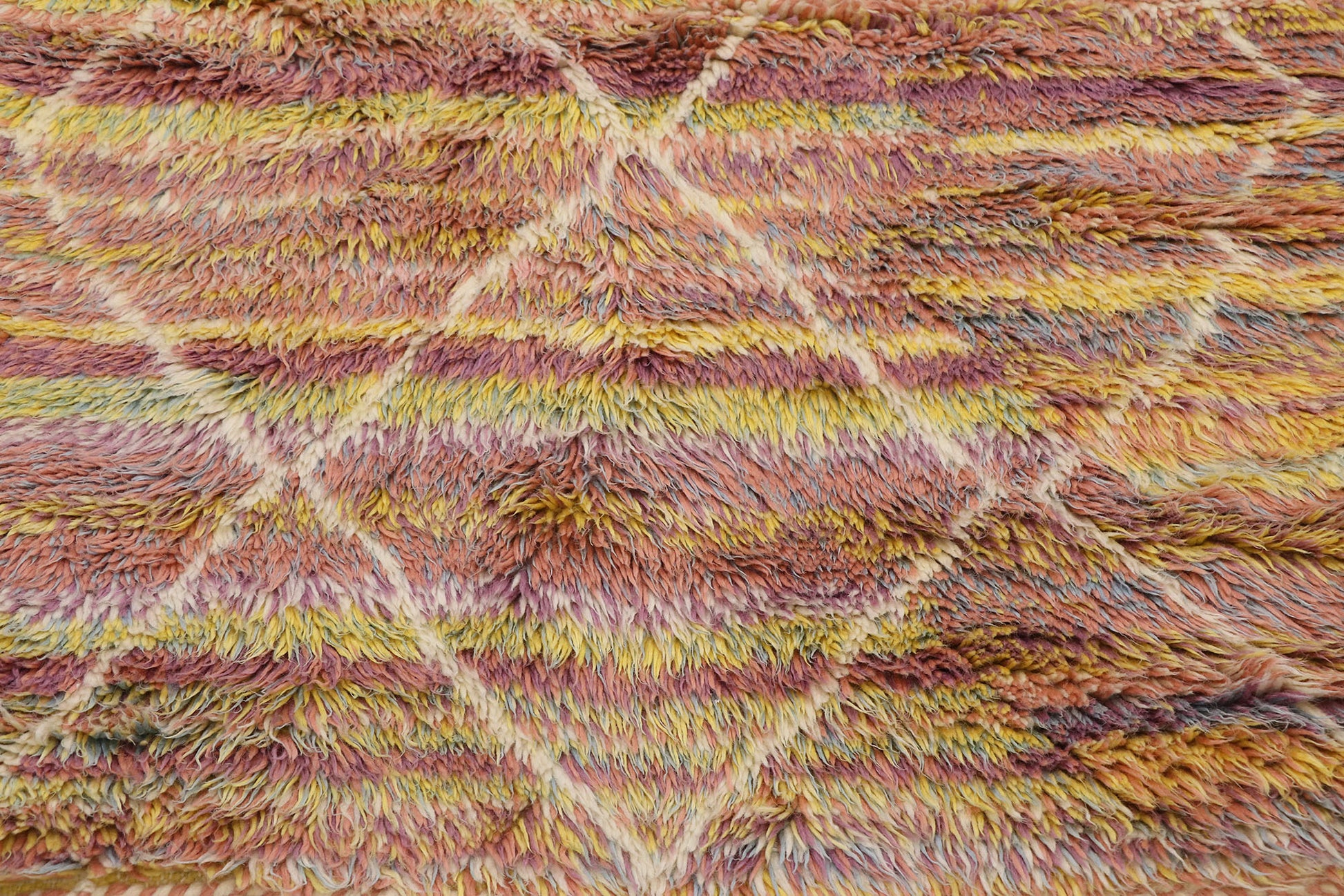 3 x 8 Colorful Beni Mrirt Moroccan Rug 21112