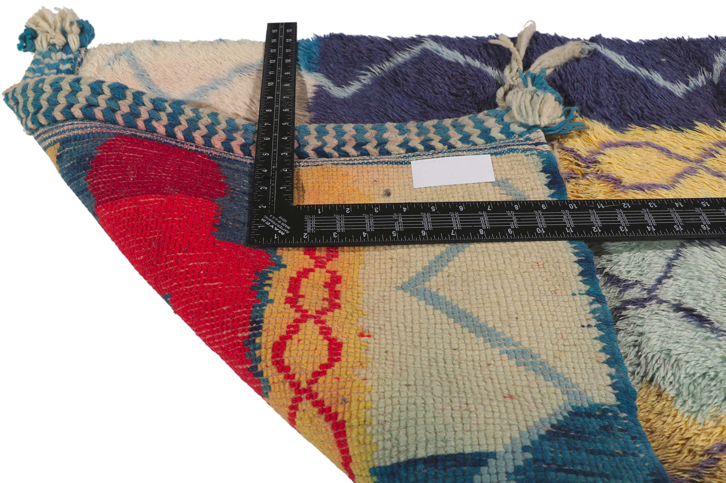 3 x 6 Colorful Moroccan Rug 21115