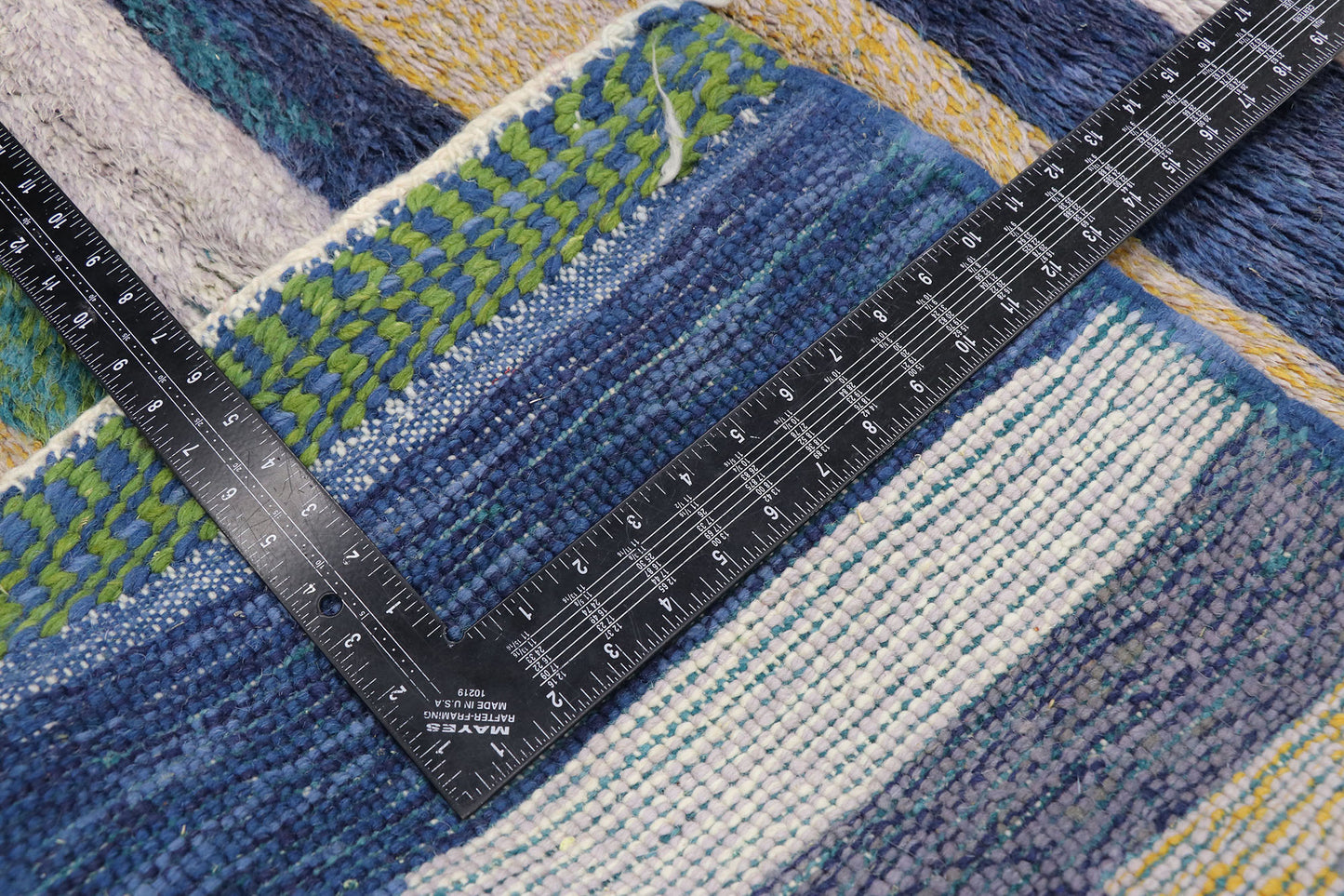 9 x 11 Modern Beni Mrirt Moroccan Rug 21117