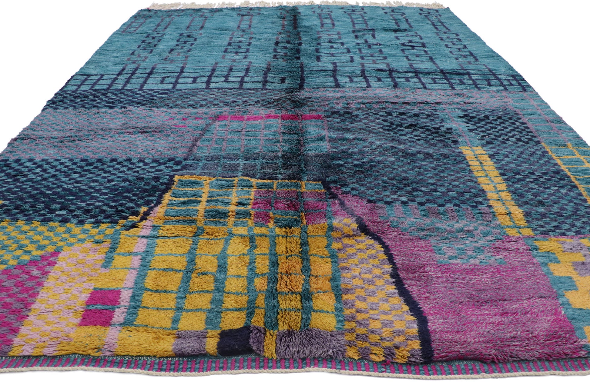 9 x 12 Contemporary Moroccan Rug 21119