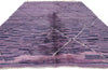 9 x 12 Modern Purple Beni Mrirt Moroccan Rug 21138
