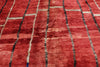 11 x 11 Authentic Red Moroccan Rug 21153