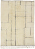 10 x 13 Modern Beni Mrirt Moroccan Rug 21163