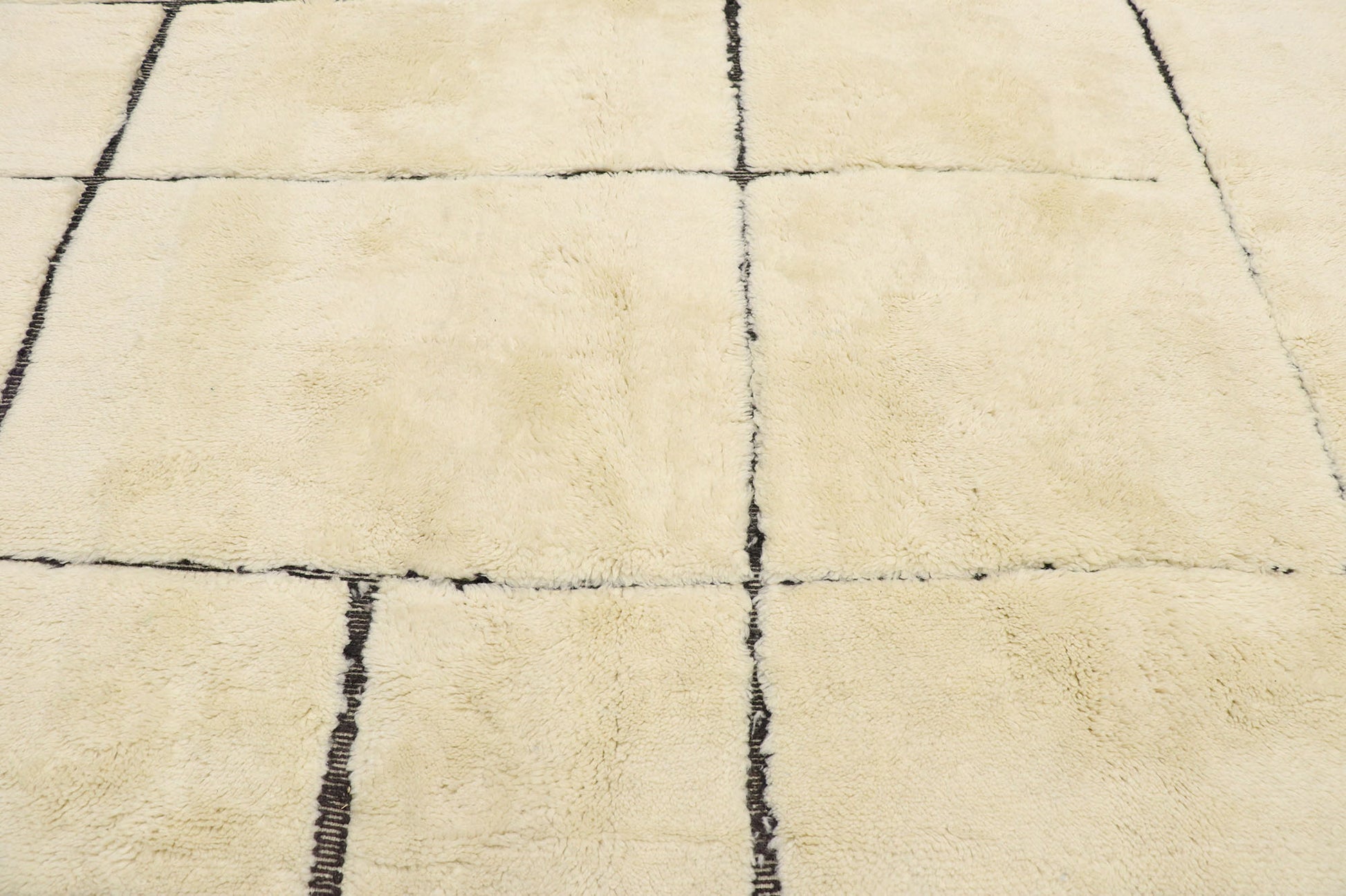 10 x 13 Modern Beni Mrirt Moroccan Rug 21163