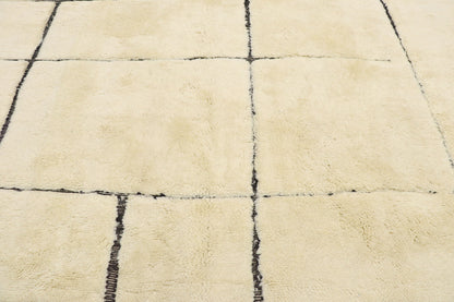 10 x 13 Modern Beni Mrirt Moroccan Rug 21163