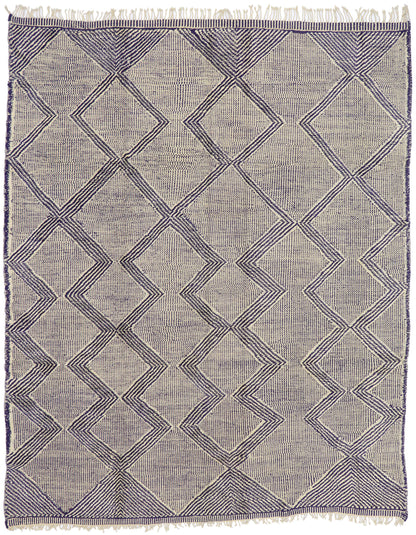 10 x 13 Moroccan High-Low Rug 21166