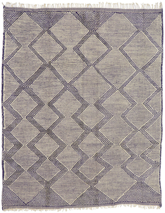 10 x 13 Moroccan High-Low Rug 21166
