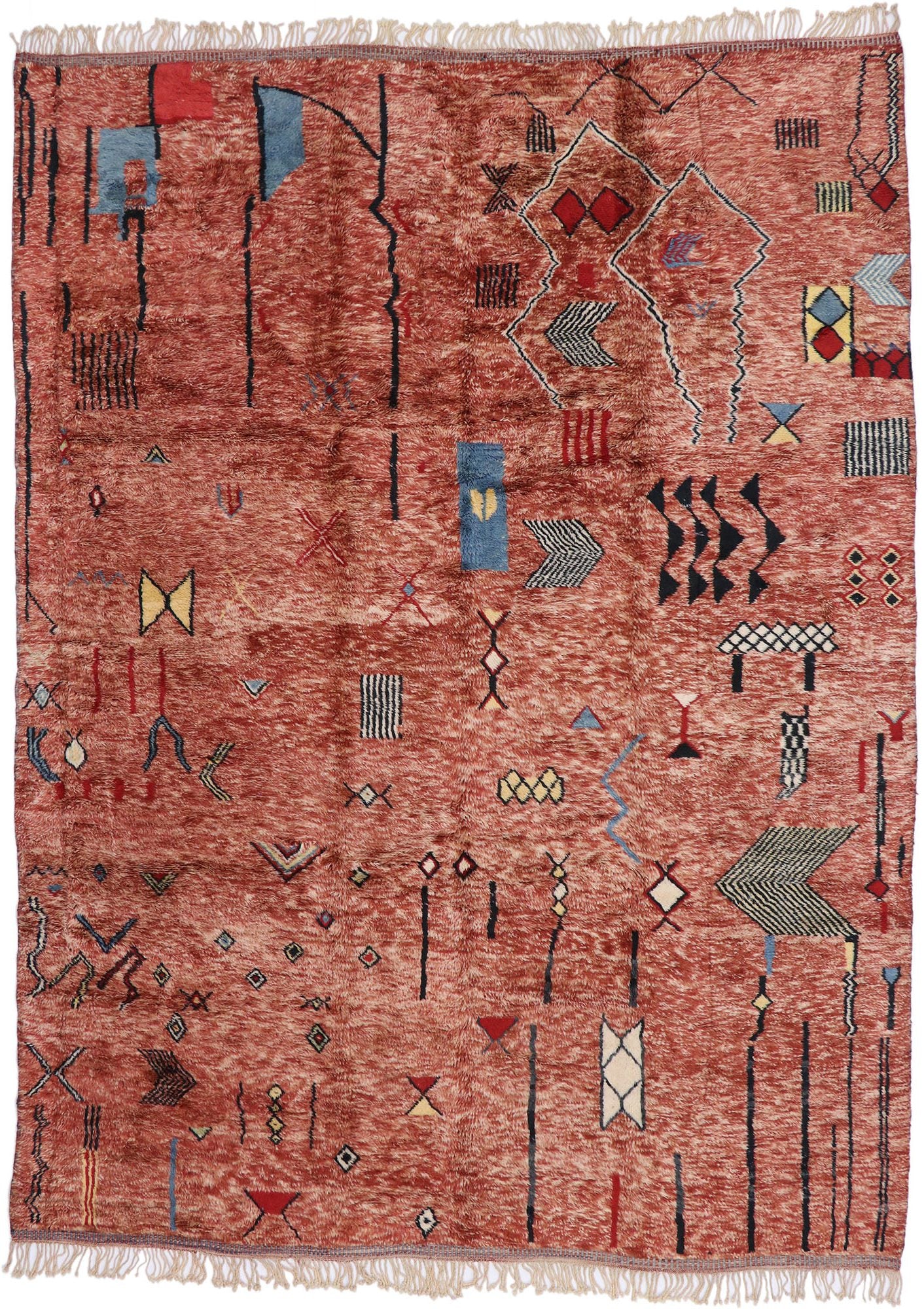 10 x 14 Contemporary Moroccan Rug 21167