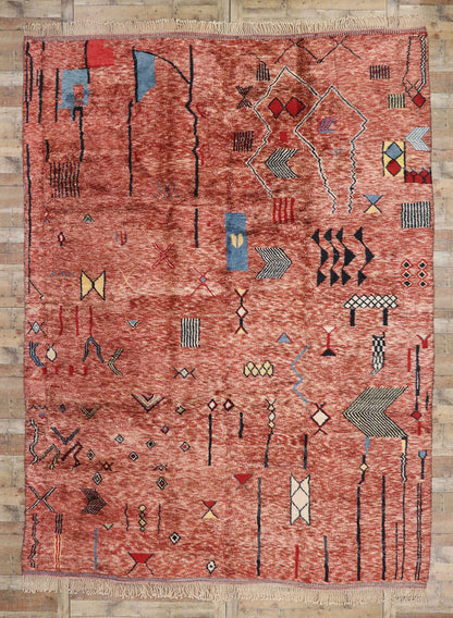 10 x 14 Contemporary Moroccan Rug 21167