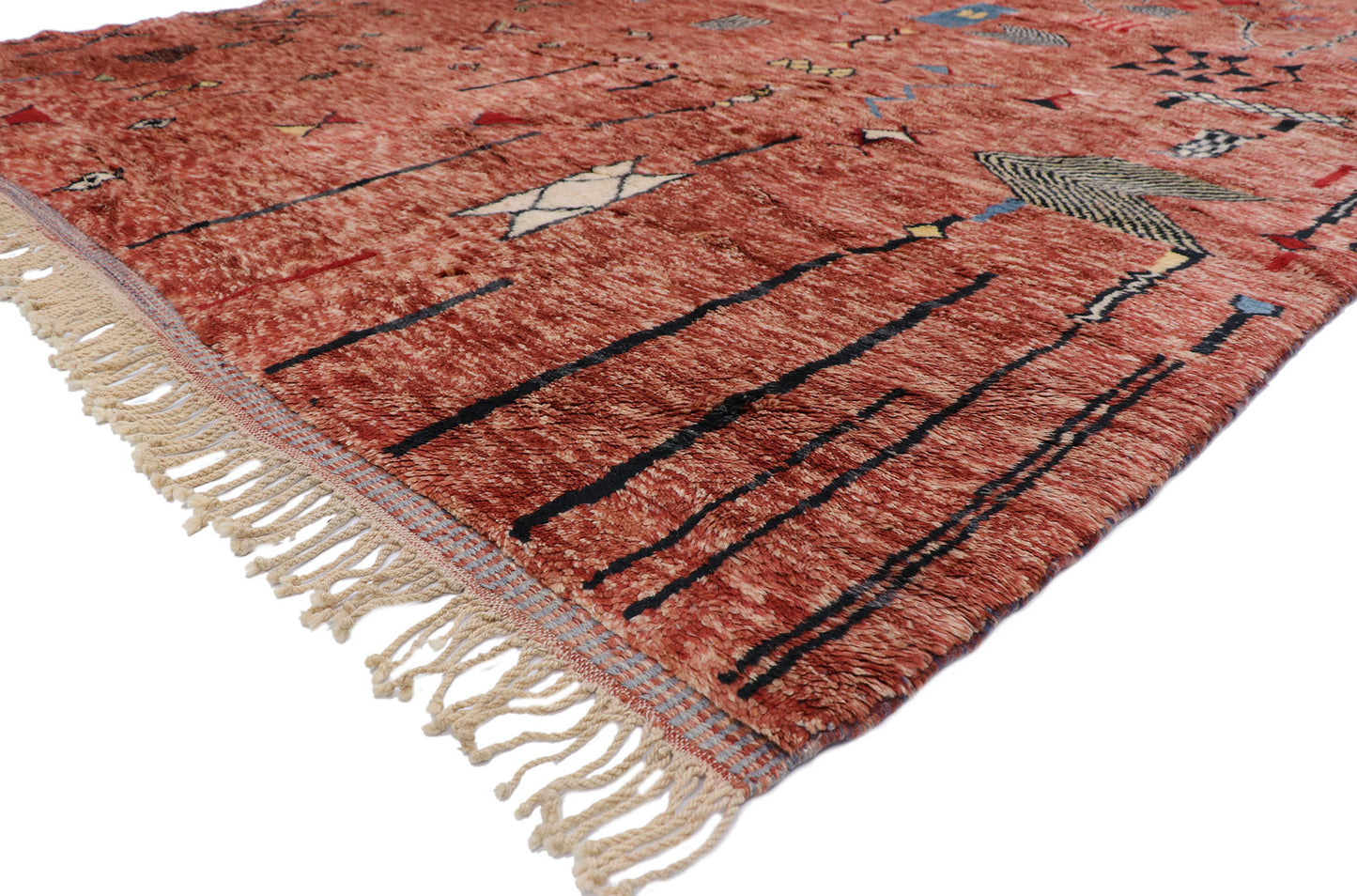 10 x 14 Contemporary Moroccan Rug 21167