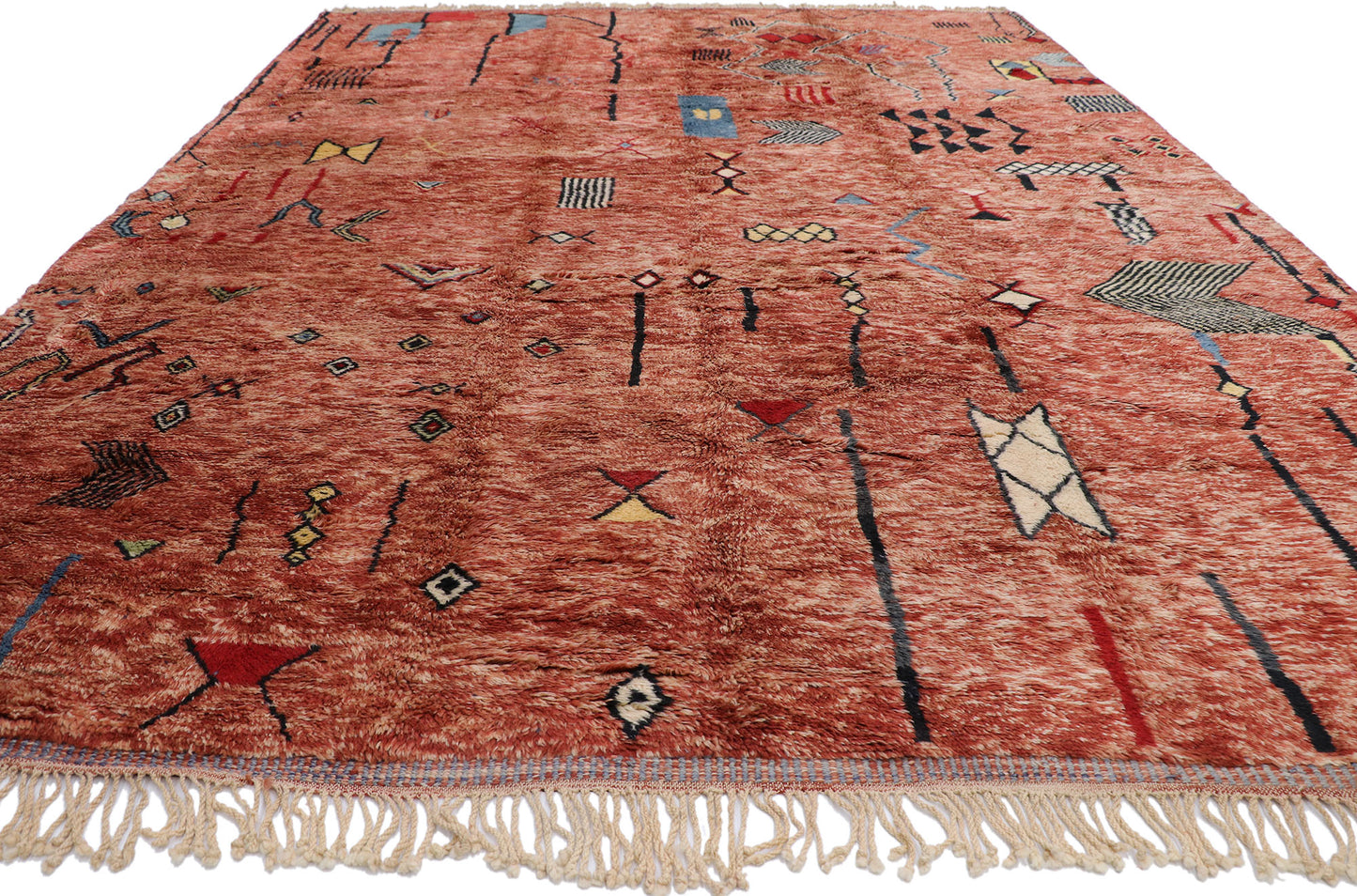 10 x 14 Contemporary Moroccan Rug 21167