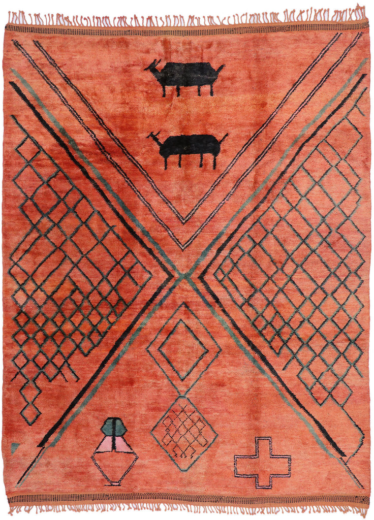 10 x 12 Contemporary Moroccan Rug 21170