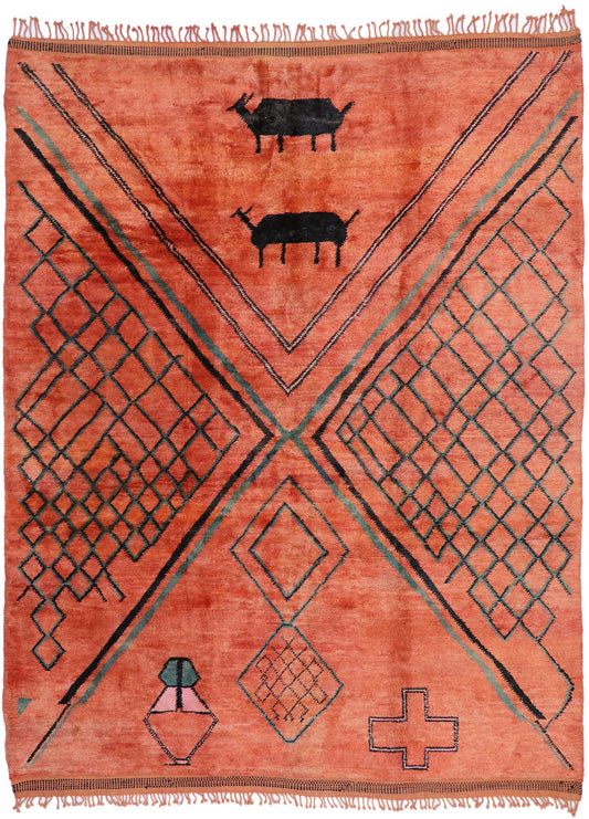10 x 12 Contemporary Moroccan Rug 21170