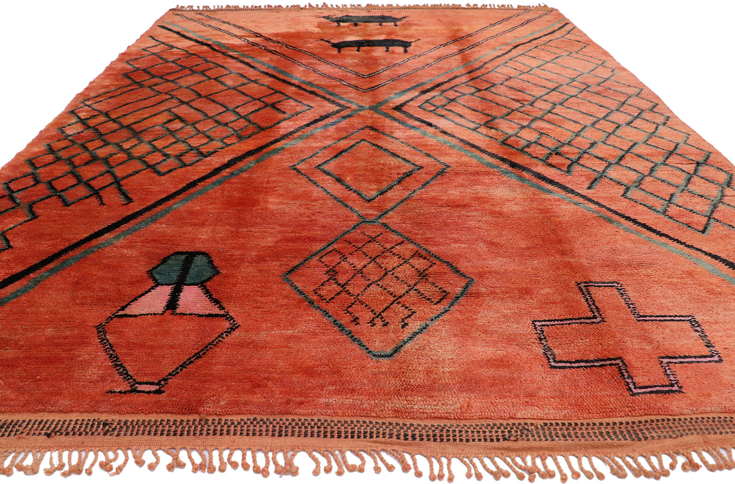 10 x 12 Contemporary Moroccan Rug 21170