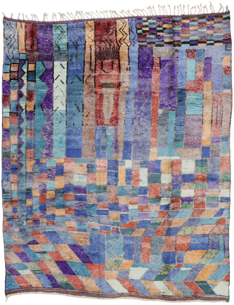 10 x 12 Modern Beni Mrirt Moroccan Rug 21171