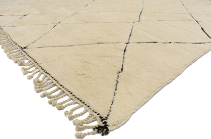 9 x 12 Modern Beni Mrirt Moroccan Rug 21175