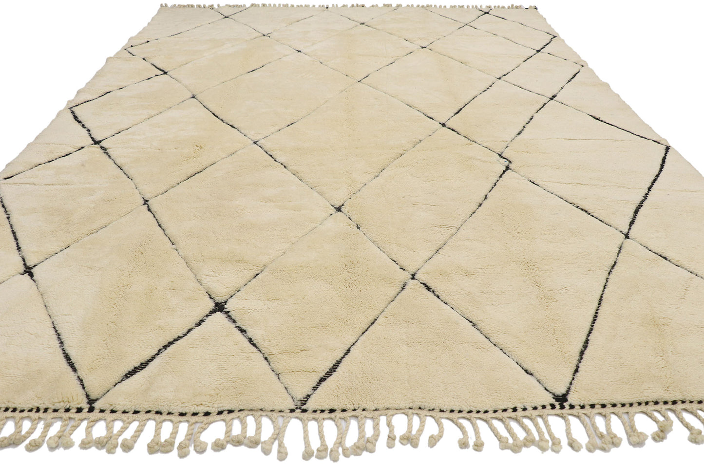 9 x 12 Modern Beni Mrirt Moroccan Rug 21175