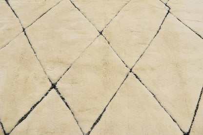 9 x 12 Modern Beni Mrirt Moroccan Rug 21175