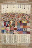 10 x 13 Modern Beni Mrirt Moroccan Rug 21180