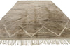 9 x 12 Modern Brown Beni Mrirt Moroccan Rug 21182