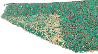 3 x 22 Vintage Moroccan Sequined Kilim Runner 21185