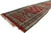 3 x 27 Vintage Zemmour Moroccan Kilim Runner 21186
