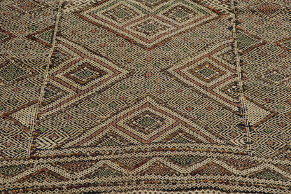 3 x 25 Vintage Zemmour Moroccan Kilim Runner 21187