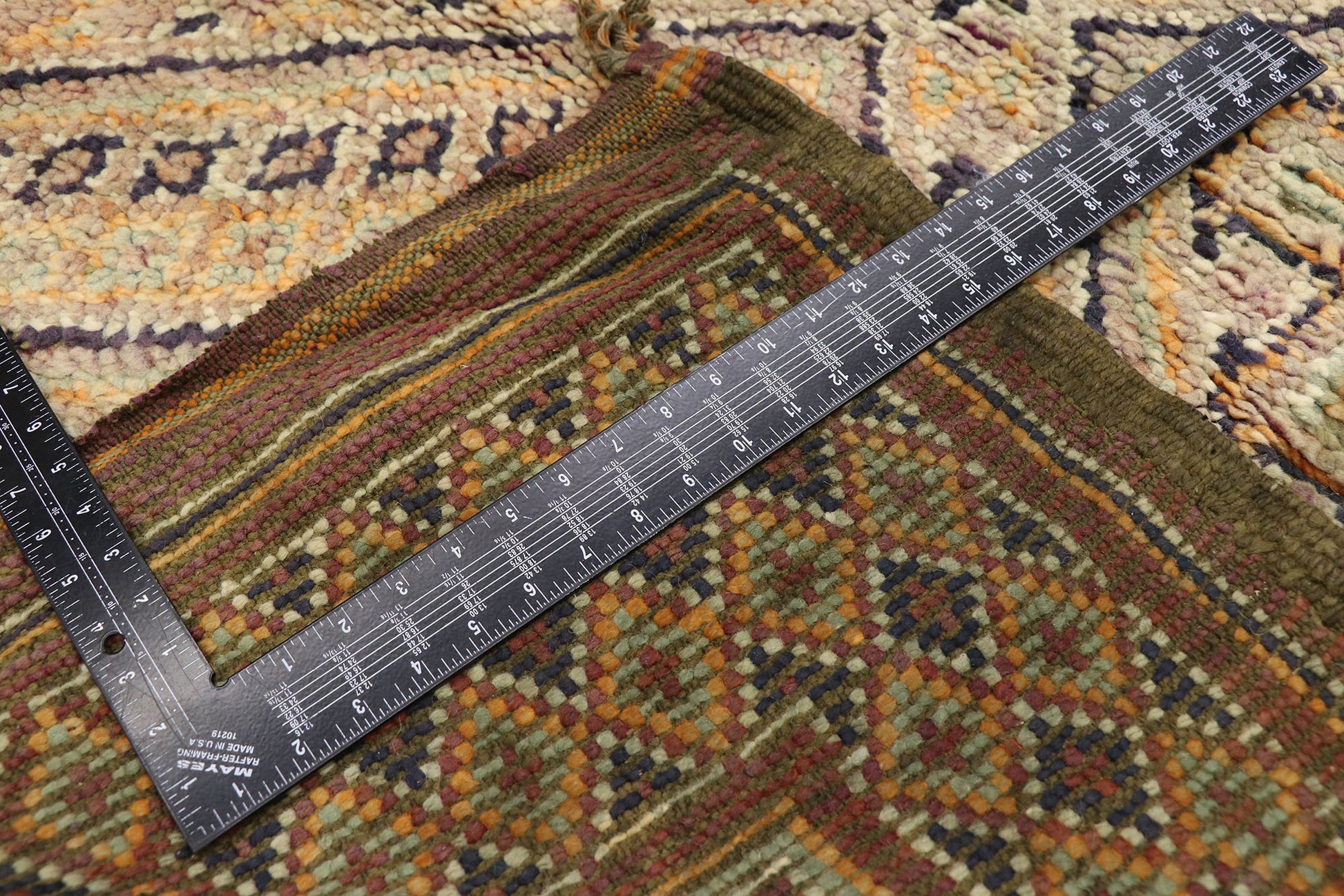 7 x 11 Vintage Zayane Moroccan Rug 21198
