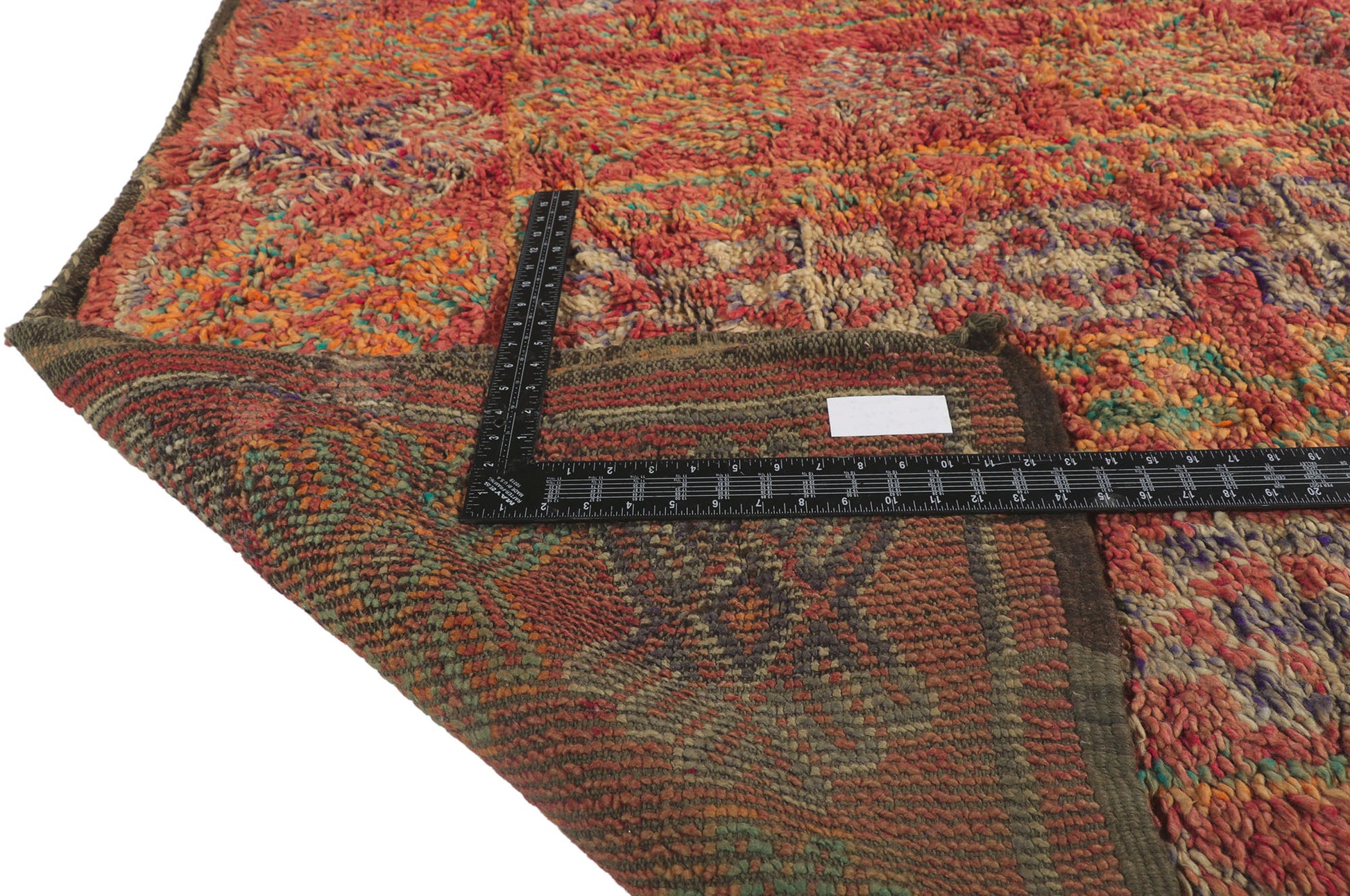7 x 11 Vintage Beni MGuild Moroccan Rug 21202