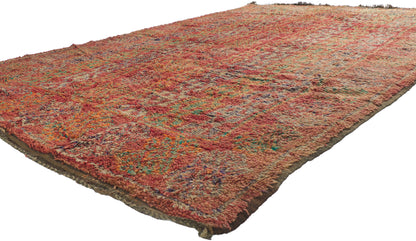 7 x 11 Vintage Beni MGuild Moroccan Rug 21202