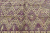 7 x 11 Vintage Purple Boujad Moroccan Rug 21203