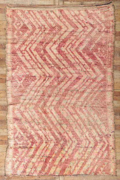 6 x 10 Vintage Beni MGuild Moroccan Rug 21204