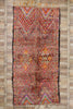 6 x 13 Vintage Red Beni MGuild Moroccan Rug 21210