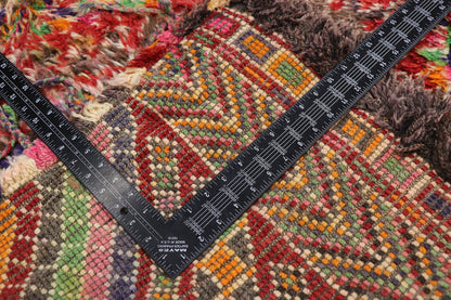 6 x 13 Vintage Red Beni MGuild Moroccan Rug 21210
