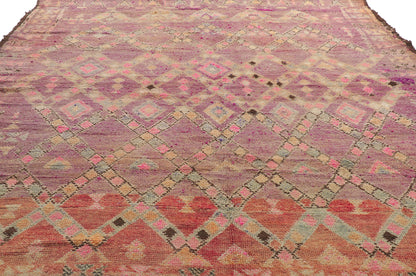 7 x 9 Vintage Moroccan Rug 21214